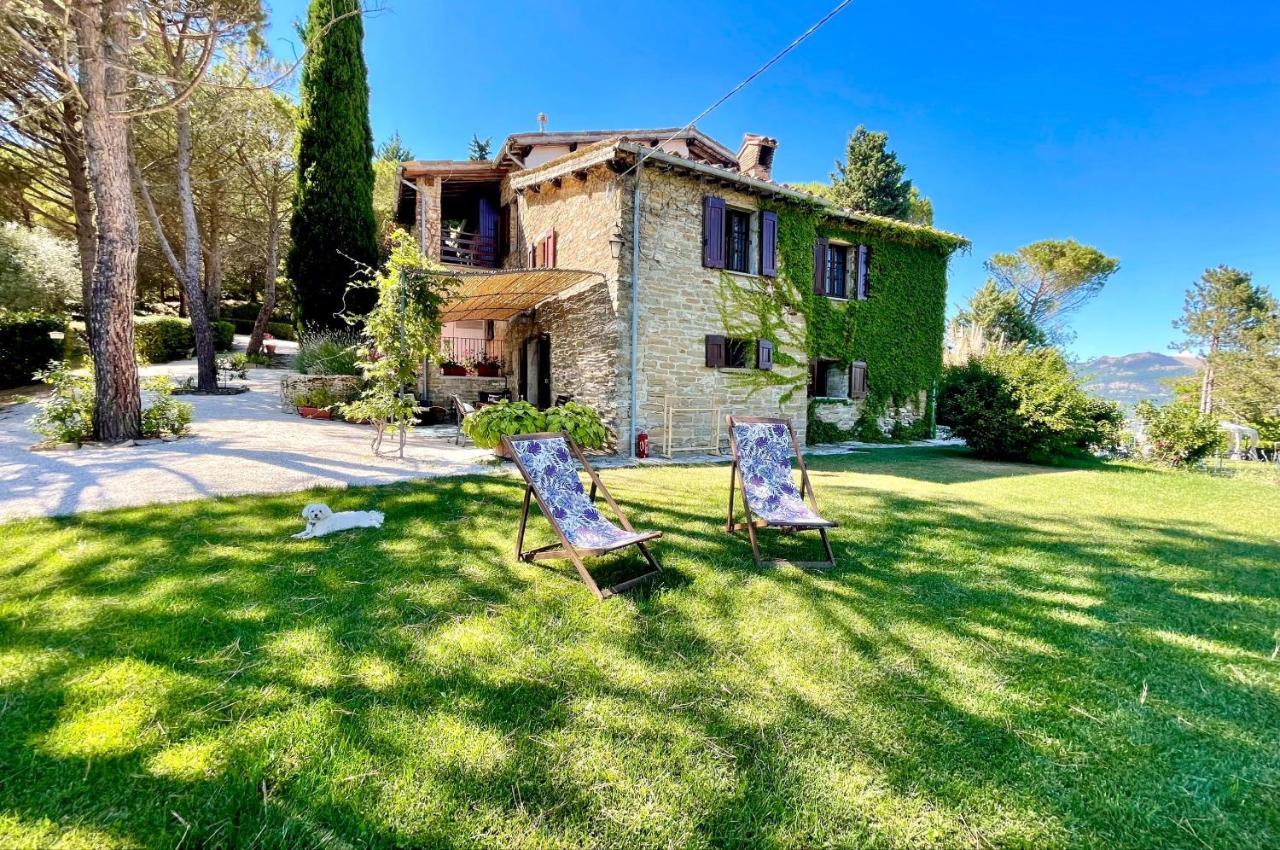 La Panoramica Gubbio: Charming Self-Catering Retreat Villa Exterior photo