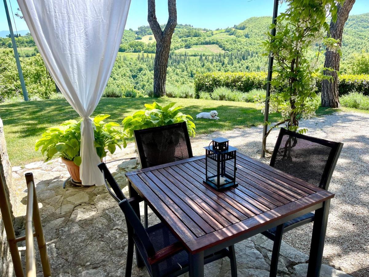 La Panoramica Gubbio: Charming Self-Catering Retreat Villa Exterior photo