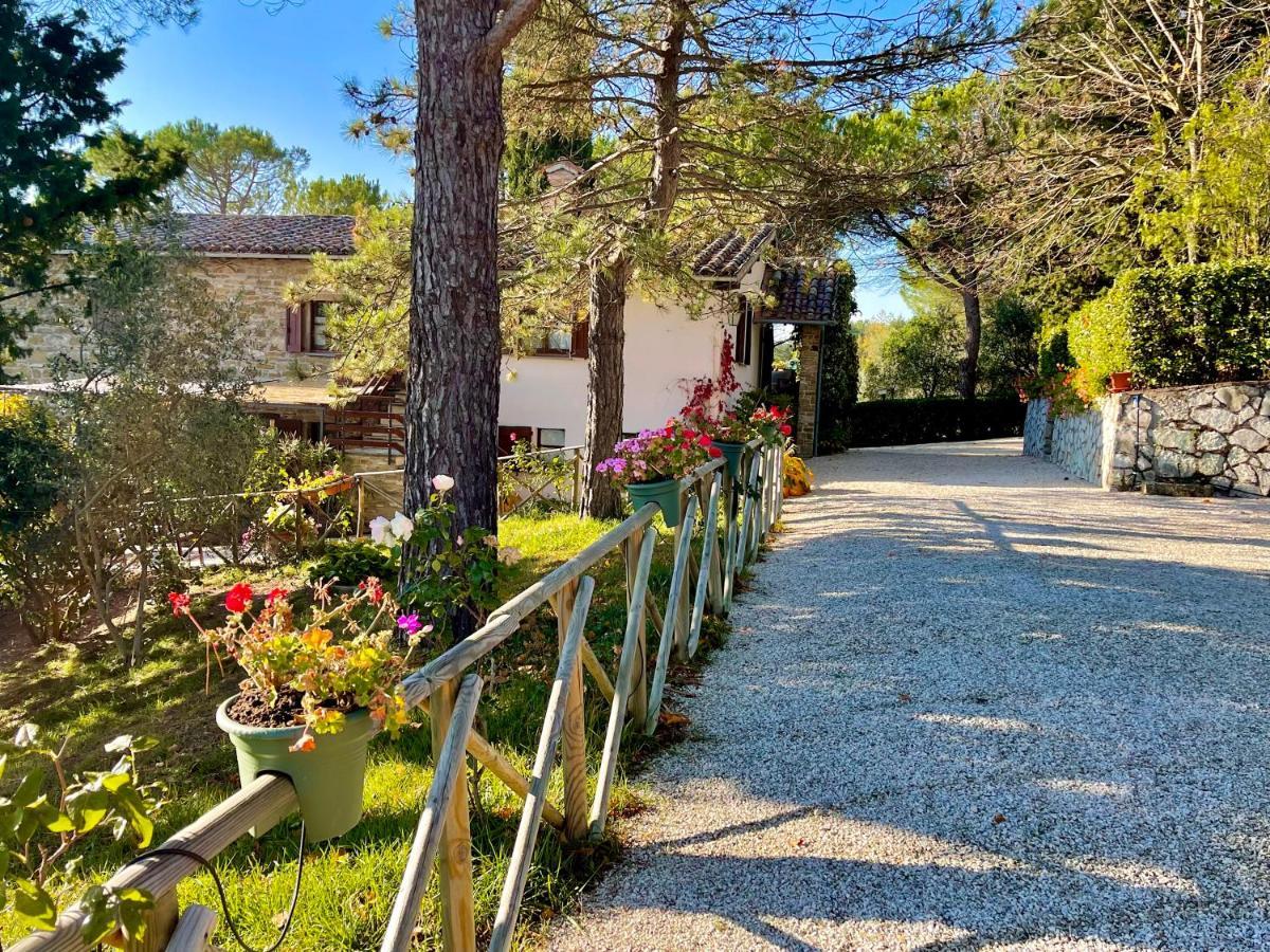 La Panoramica Gubbio: Charming Self-Catering Retreat Villa Exterior photo