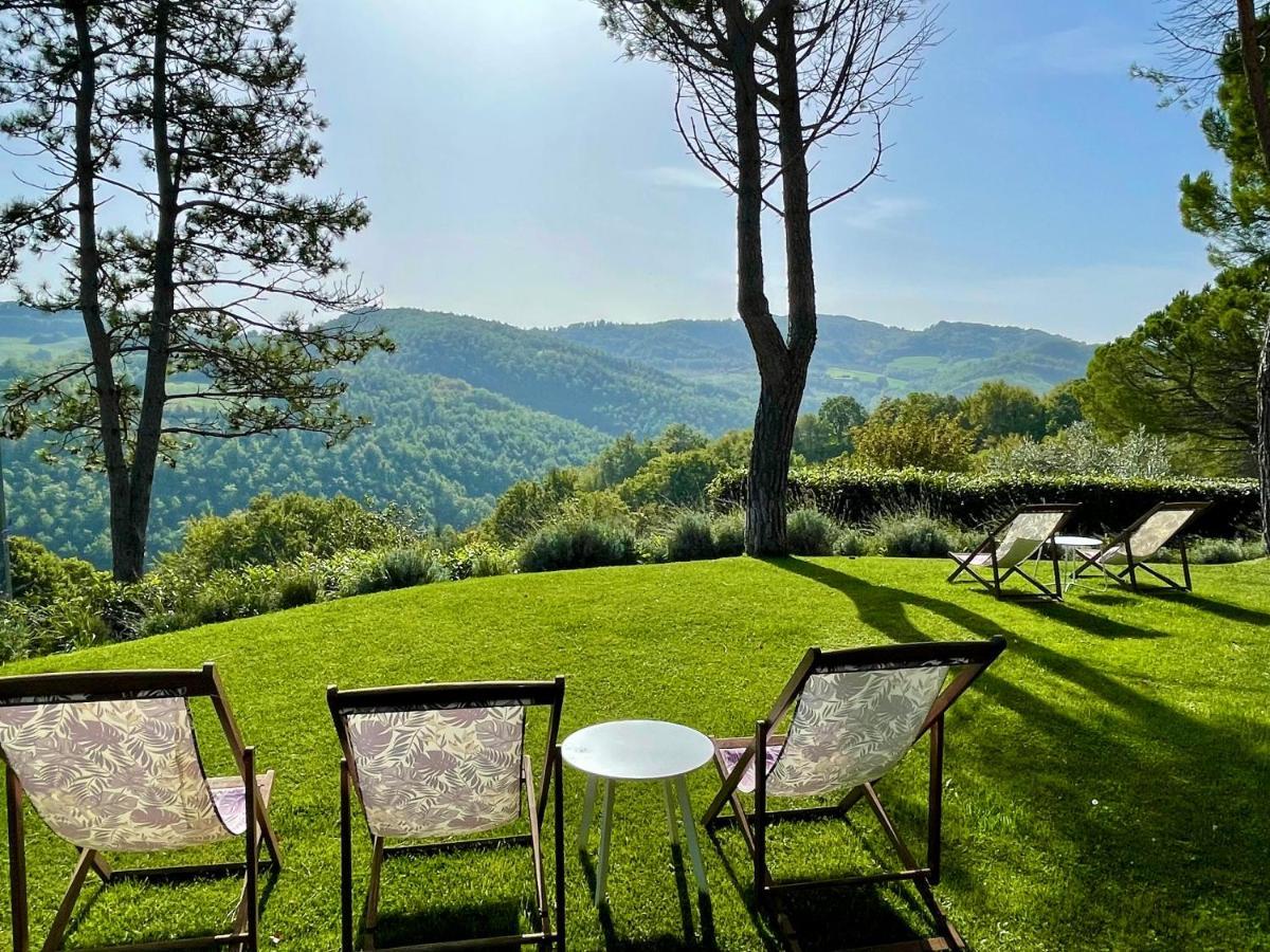 La Panoramica Gubbio: Charming Self-Catering Retreat Villa Exterior photo